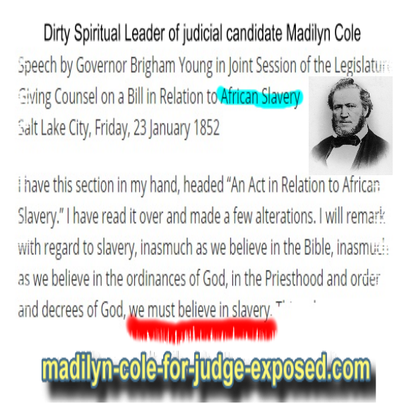 Madile Cole and Brigham Young