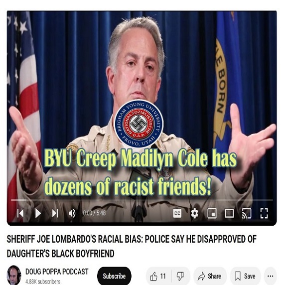 Racist Supporters of Madilyn Cole, Joe Lombardo