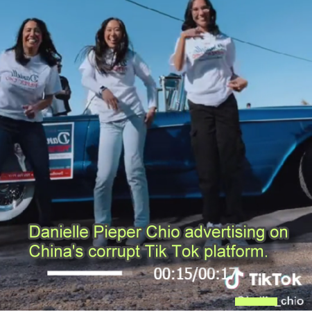 Danielle Chio Tok Tok promotion