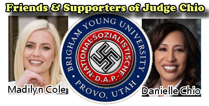 Danielle Chio Supporter Madilyn Cole ties to Brigham Young University